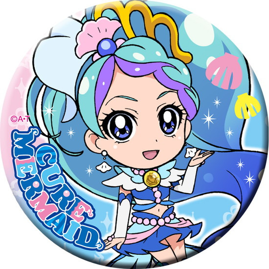 Go！プリンセスプリキュア プリポップ♪ドでか缶バッジ キュア