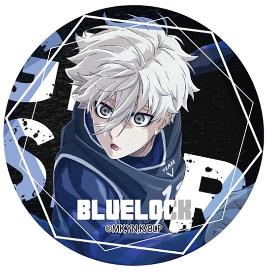 ブルーロック あたり付き缶バッジ 凪誠士郎 プリンセスカフェ TVアニメ