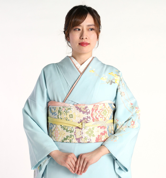 手描友禅作家 訪問着 No.AA-1627-Lサイズの通販｜きもの365