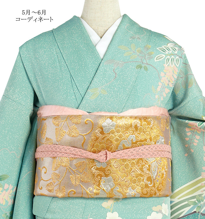 十日町友禅 単衣訪問着 No.AC-4344-Sサイズのレンタル｜きもの365