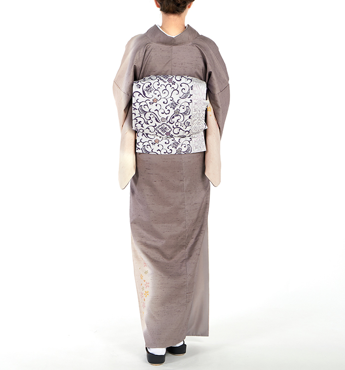 牛首紬 訪問着 No.AD-0600-Lサイズの通販｜きもの365