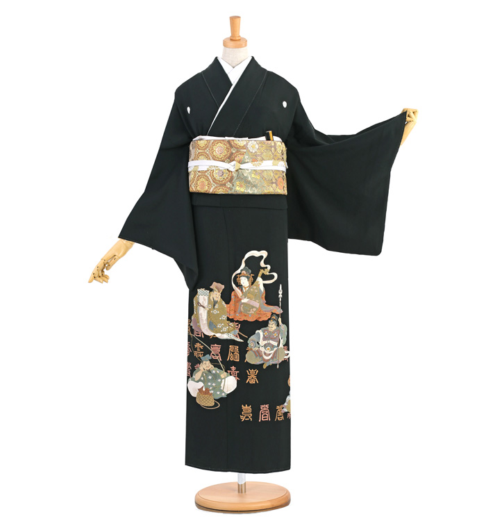 相良刺繍 黒留袖 No.CA-1313-Mサイズのレンタル｜きもの365