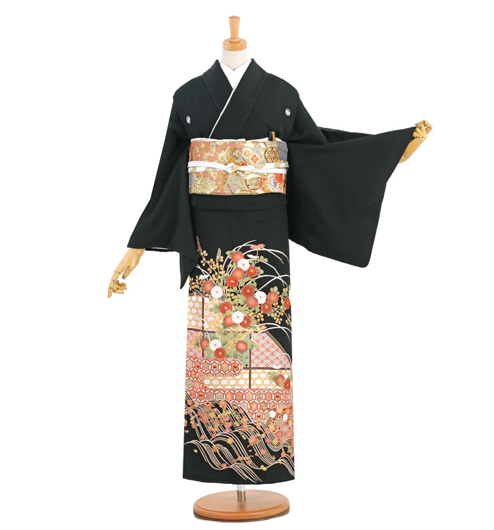 黒留袖 No.CA-1328-Mサイズのレンタル｜きもの365