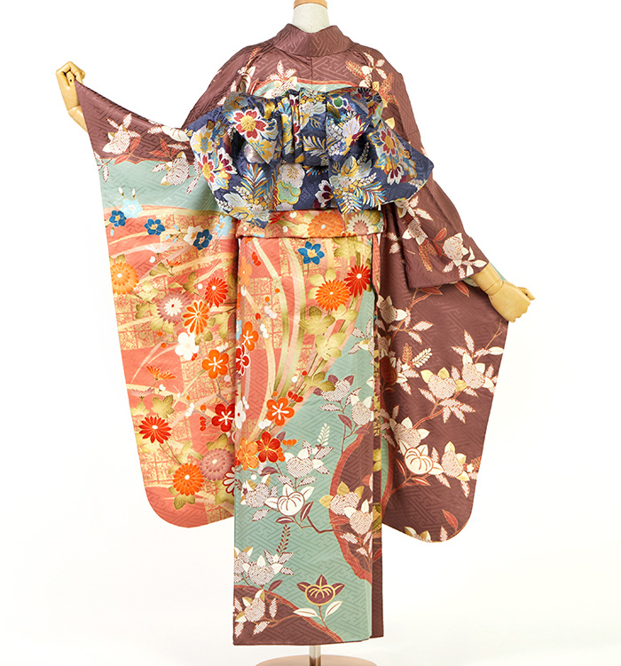 アンティーク風 振袖 No.EA-4278-Mサイズの通販｜きもの365