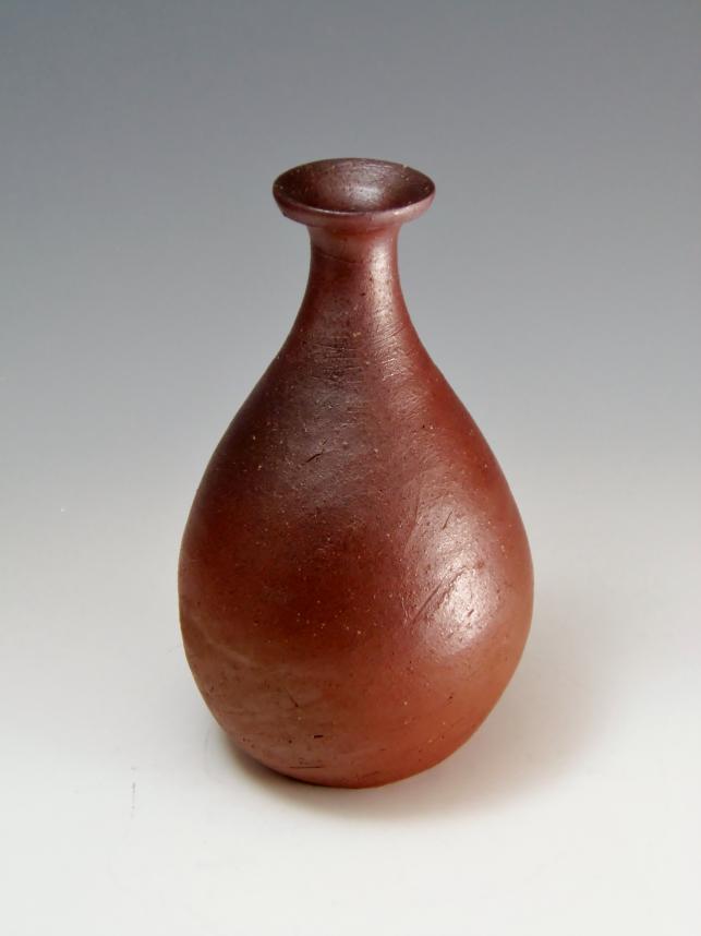 伊勢崎満 備前焼徳利花入