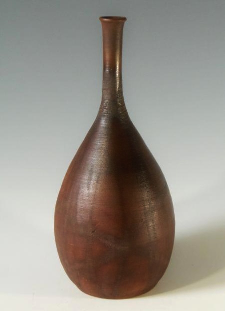 城南骨董-古備前焼 献上徳利 588