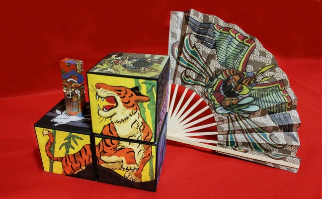 日本古来の遊び投扇興を今風に。扇で獲物を狙い8つのステージに挑戦