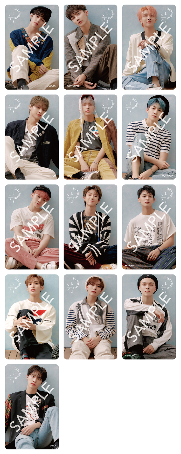 SEVENTEEN JAPAN 2ND SINGLE「舞い落ちる花びら (Fallin' Flower)」