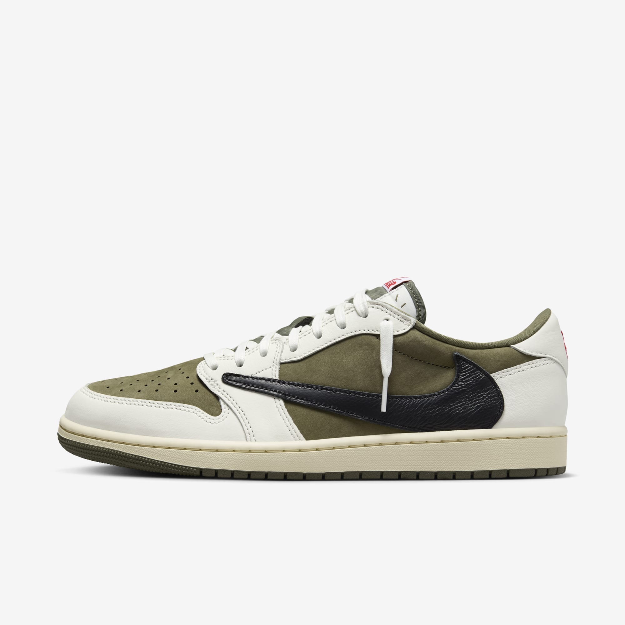 Travis Scott Air Jordan 1 Low OG Medium Olive/Black/Sail/Muslin