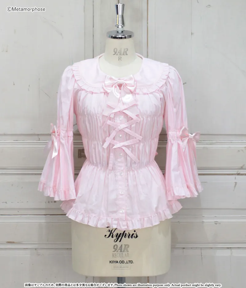 丸襟姫袖ブラウス - ブラウス、カットソー、カーディガン