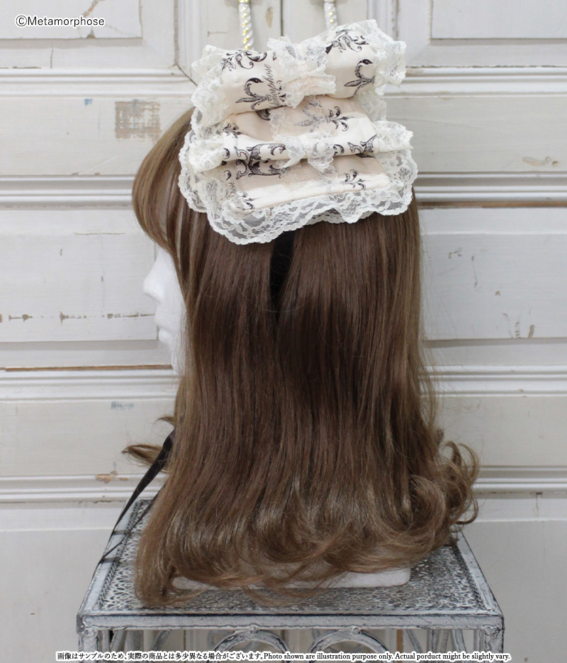 クラウンクロス リボンヘッドドレス | metamorphose temps de fille