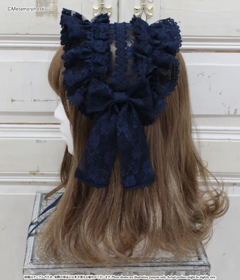 Fairyフリルヘッドドレス - ボンネット、ヘッドドレス、カチューシャ