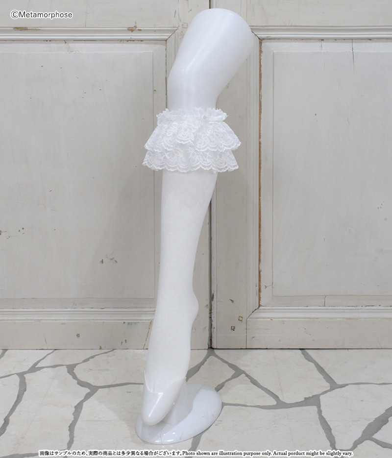 ラッセルレースハイソックス - 靴下 | メタモルフォーゼ - ロリータ