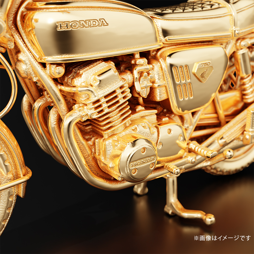 1/24 DREAM CB750FOUR 1969年model シルバー（イエローゴールド