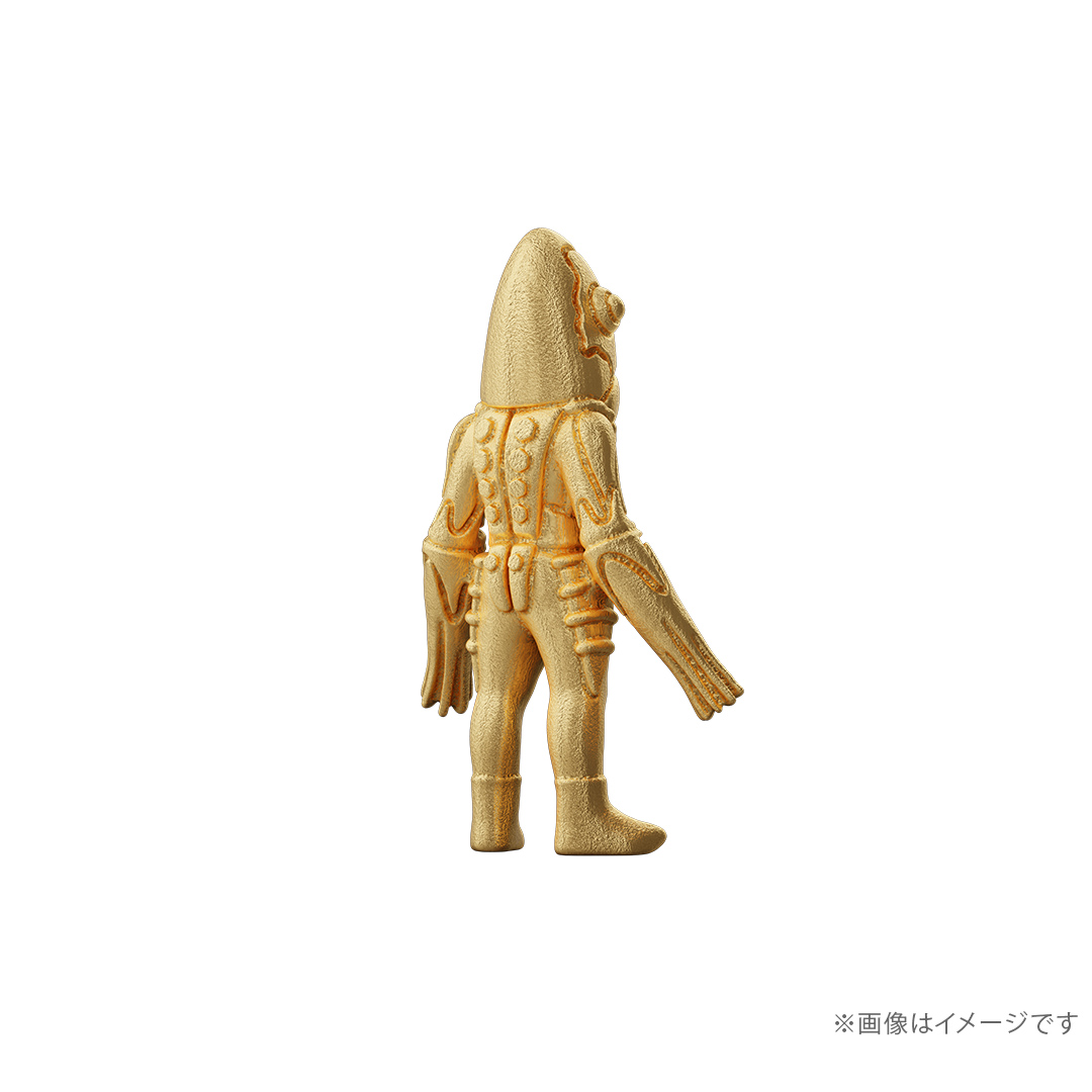 ≪300体限定≫【メトロン星人】純金ミニフィギュア ウルトラマン|U