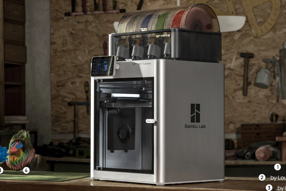 主婦3人組・Bambu Lab X1-Carbon 3Dプリンターを使ってみた - 3Dモデラボ