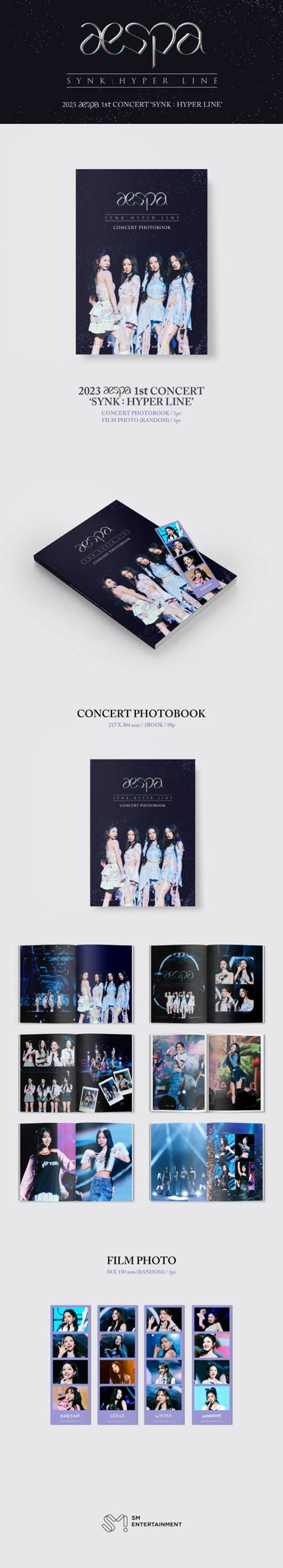 aespa - 1st Concert 'SYNK : HYPER LINE' PHOTOBOOK - interAsia