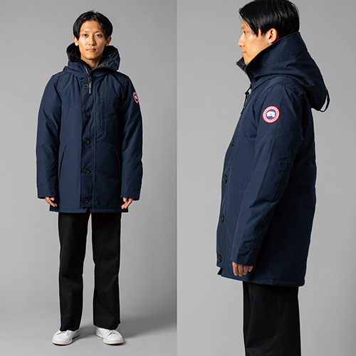 カナダグース＞の日本限定モデルを着比べてみた。あなたはどのサイズを