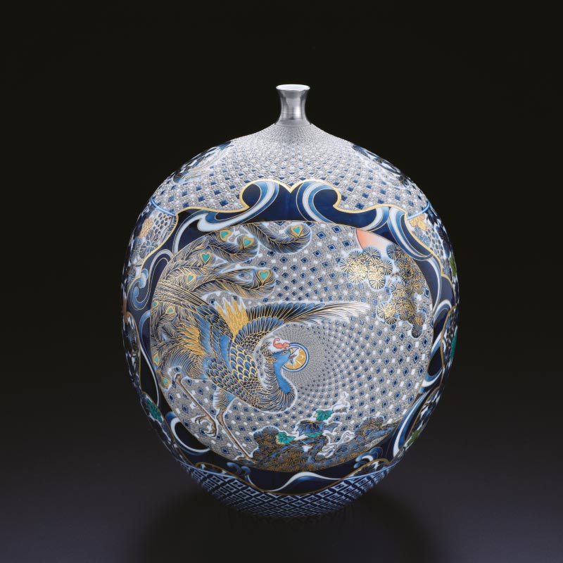 純プラチナ彩・セラミックの宝石 山本 一洋 遺作展｜三越銀座