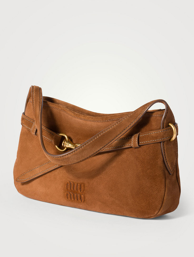 MIU MIU Aventure Suede Bag | Holt Renfrew