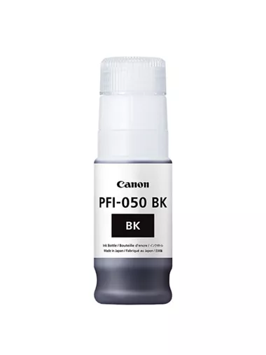 PFI-050 BK - Pigment Black Ink Tank | Canon Canada., Inc