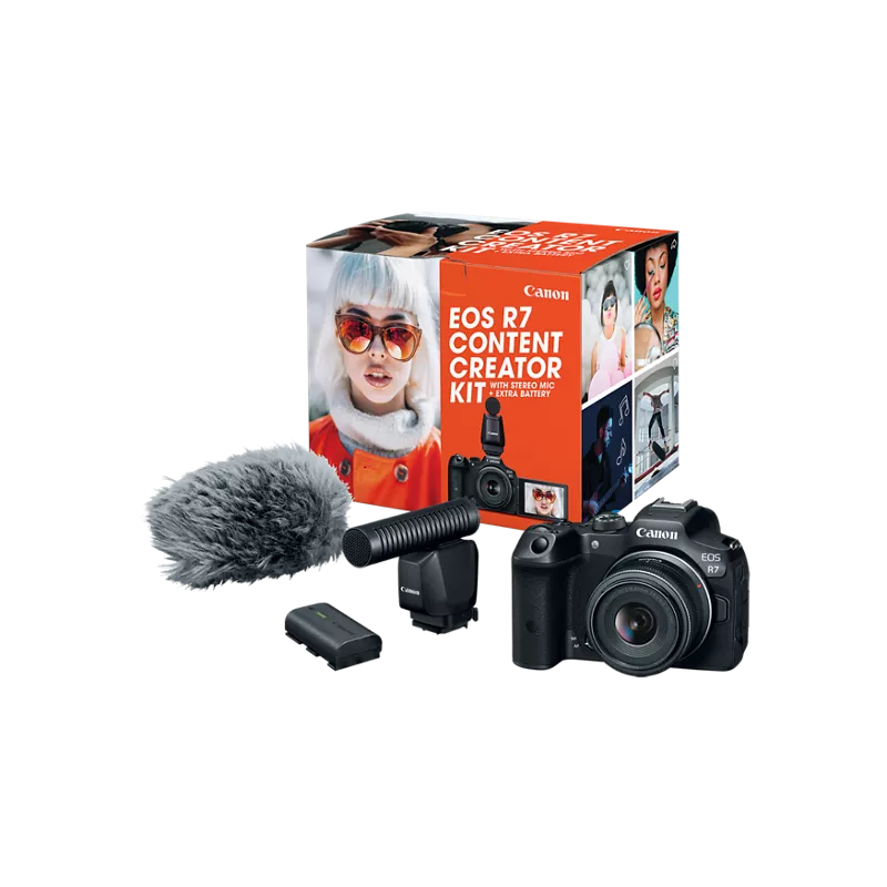 Shop Canon EOS R7 Content Creator Kit | Canon U.S.A., Inc.