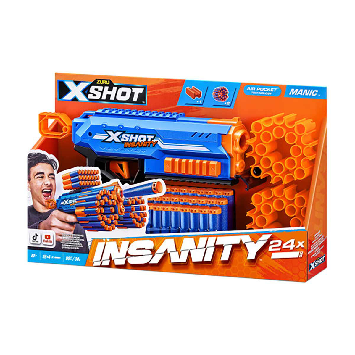 Buy Zuru X-Shot Insanity Manic Blaster Toy from Dollar General