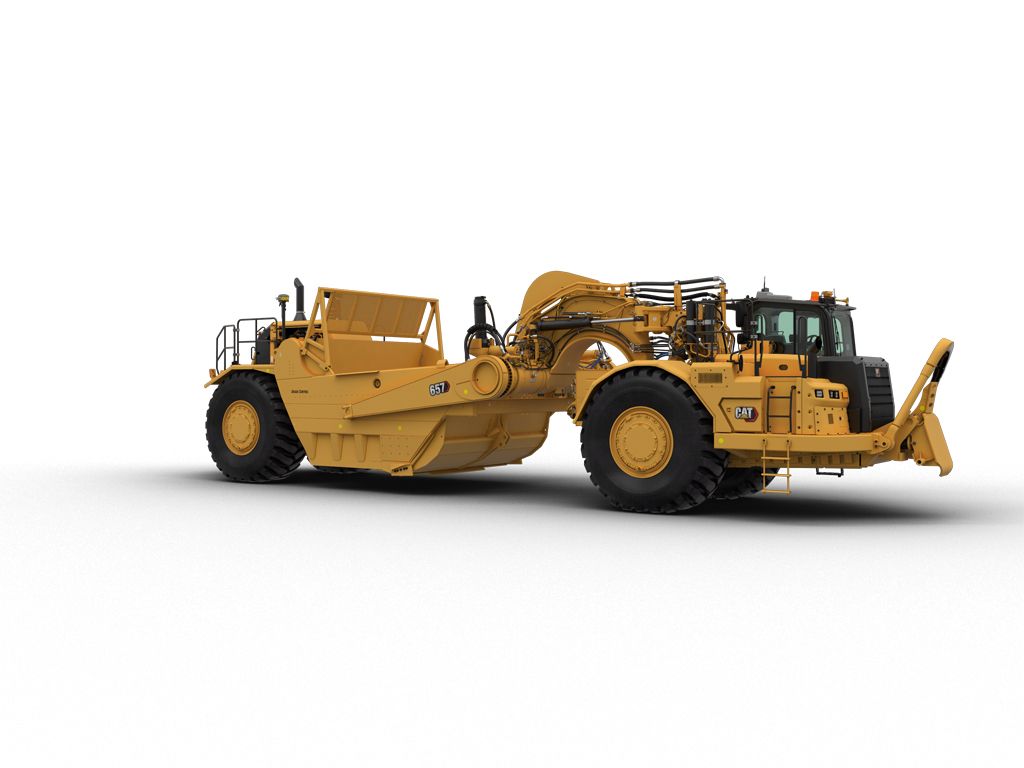 Cat 657 Wheel Tractor-Scraper (2) | Mantrac Kenya | Caterpillar Dealer