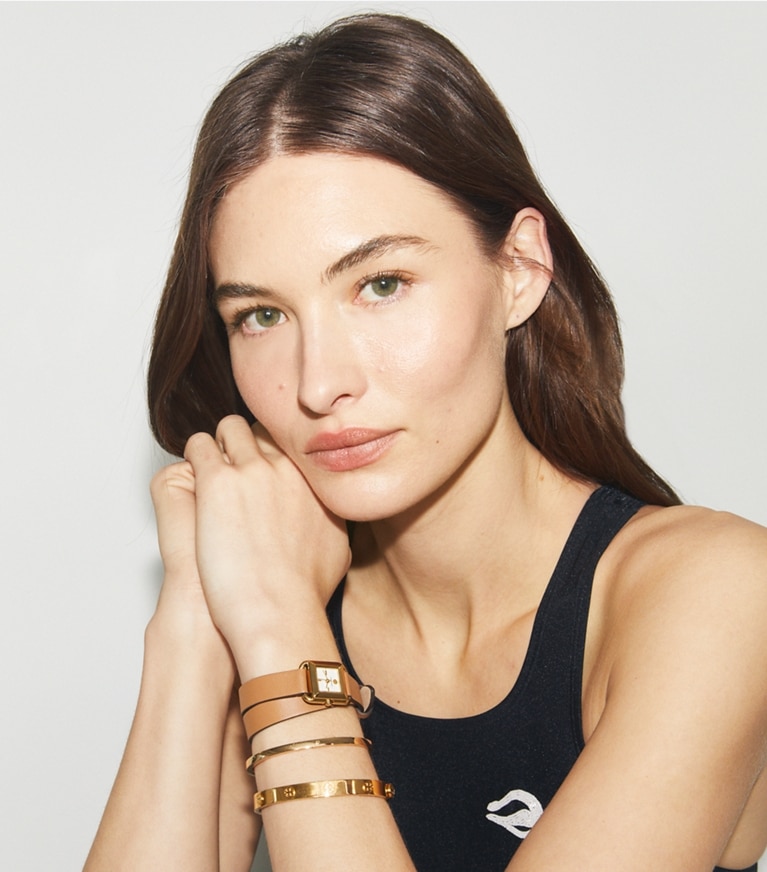 アイコン スリムブレスレット: レディース ブレスレット | Tory Burch JP