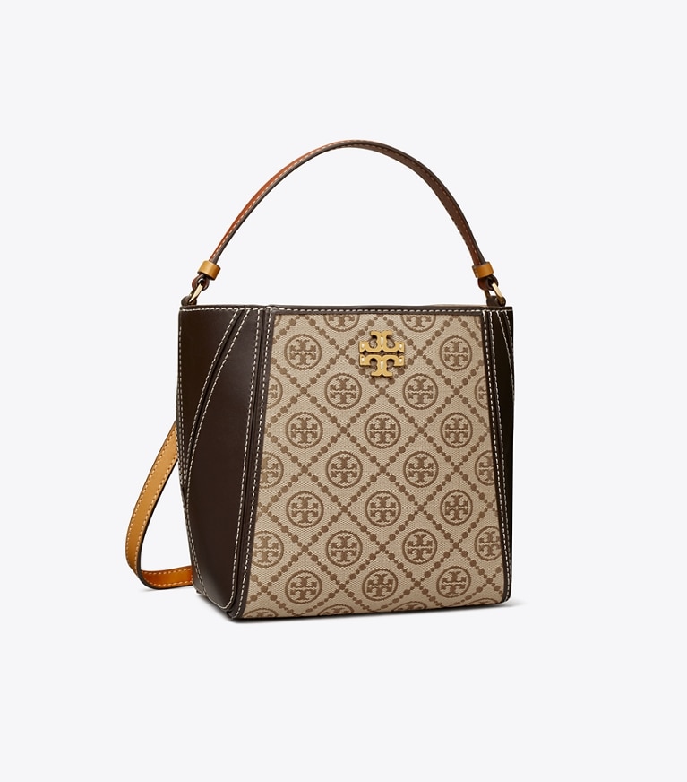 マックグロー スモール Tモノグラム バケットバッグ: レディース