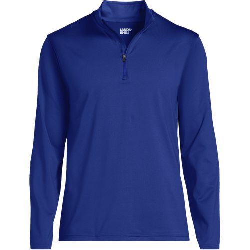 Unisex Rapid Dry Quarter Zip Pullover | Lands' End Business Uniforms