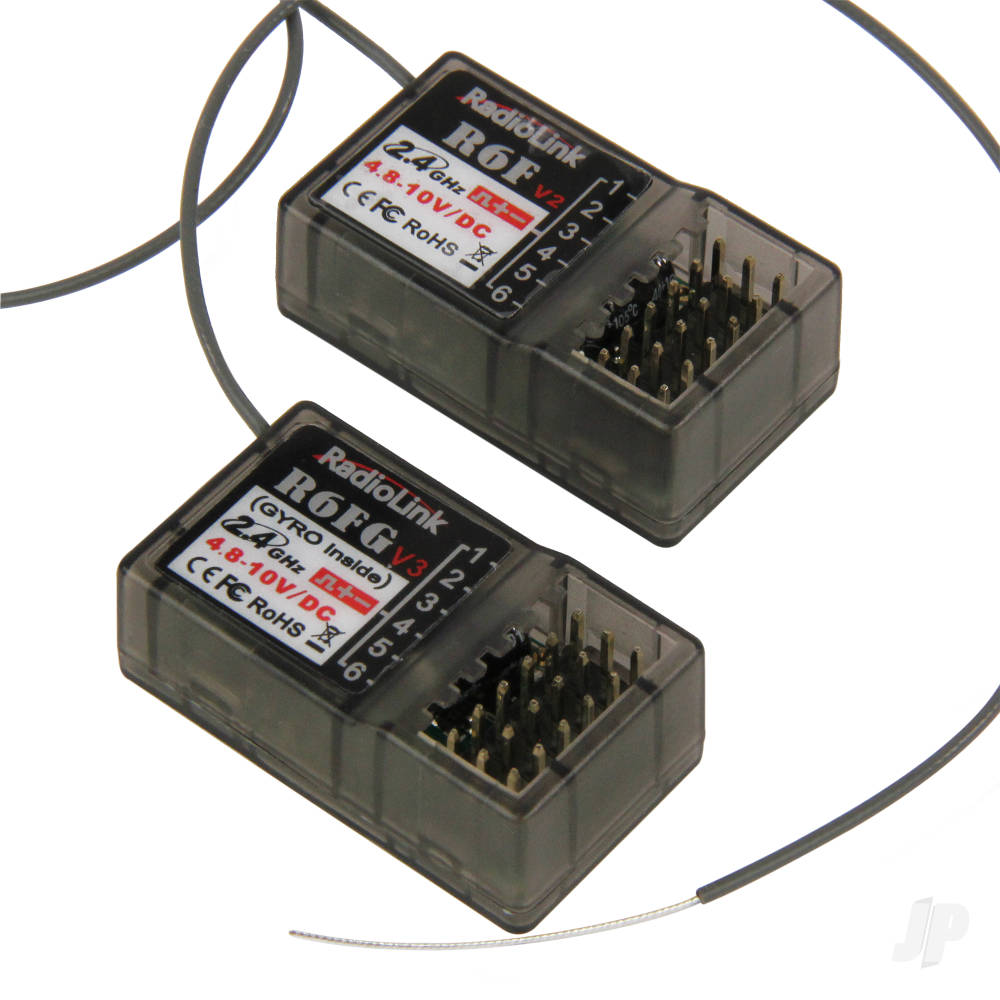 RadioLink RC4GS-V2 4 Channel Steerwheel Transmitter With 1 x R6FG