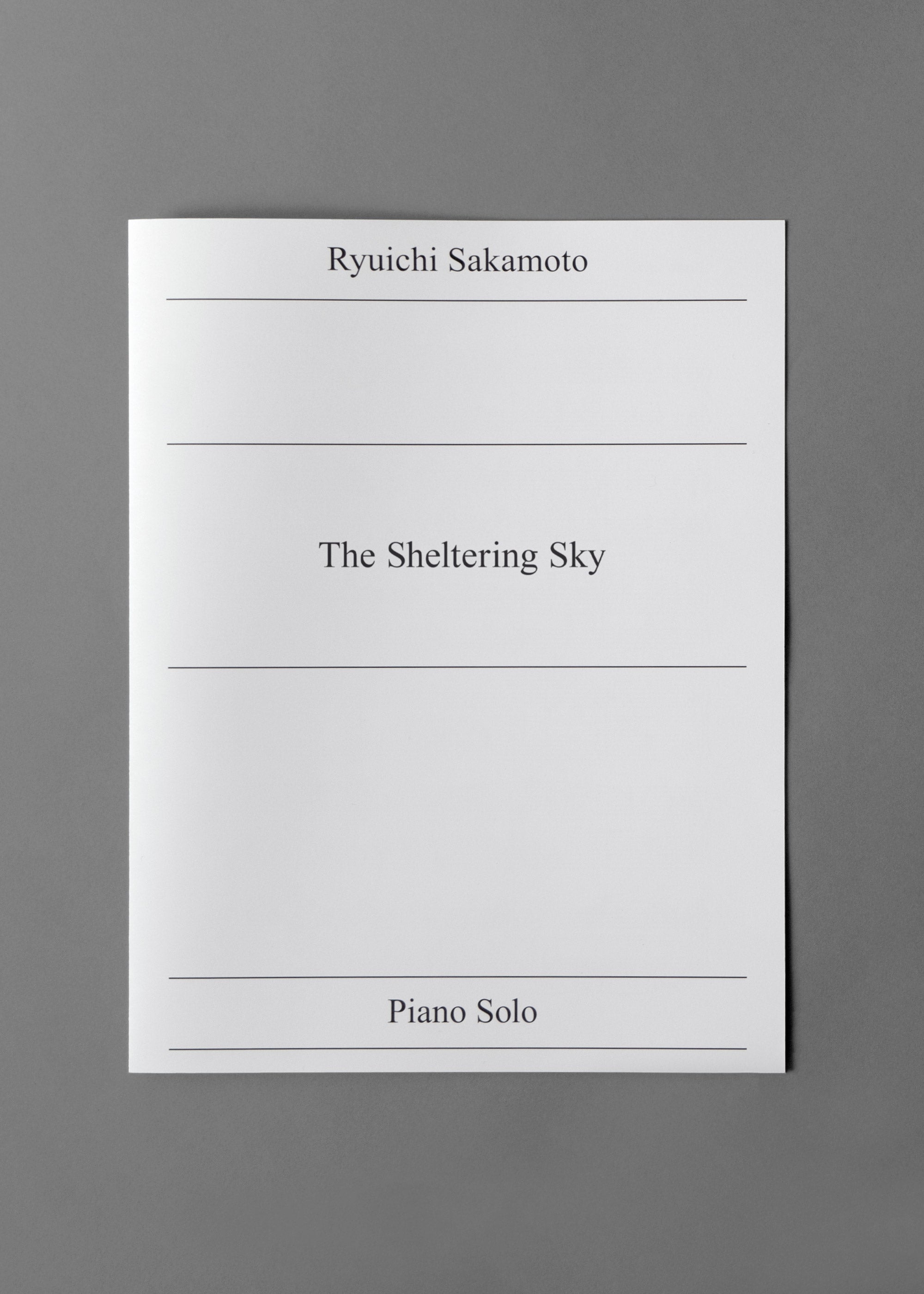 The Sheltering Sky | ピアノソロ譜 | 坂本龍一オフィシャルスコア