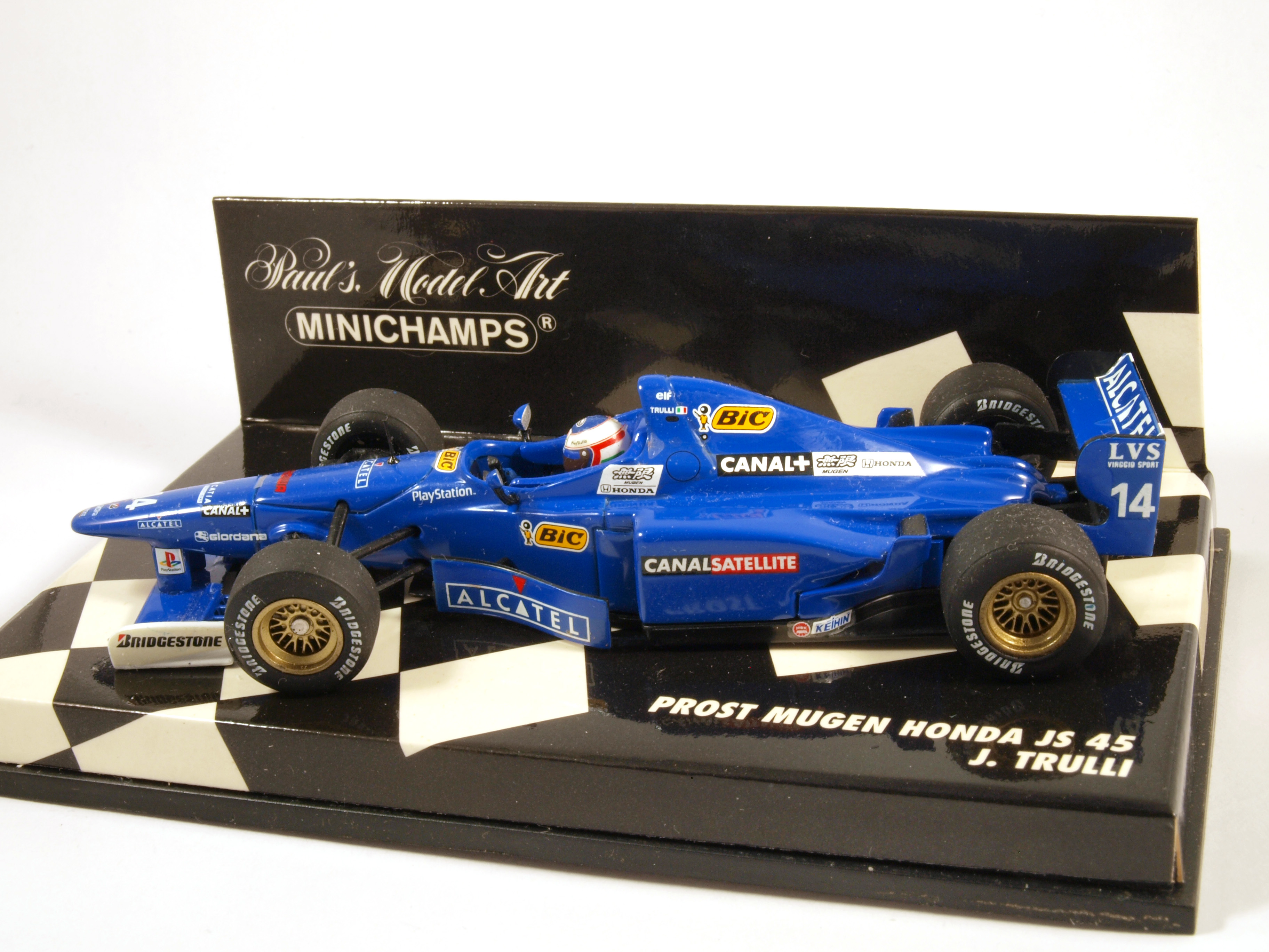 1/43 minichamps PROST MUGEN JS45 トゥルーリ