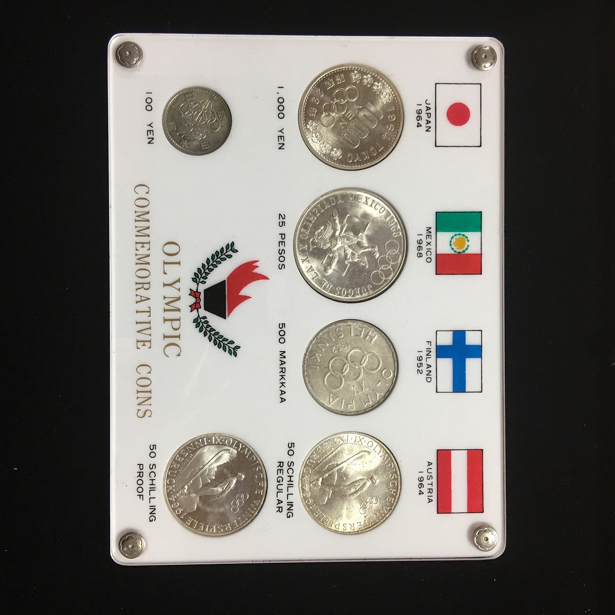 メキシコ銀貨 25ペソ 1968年 オリンピック記念銀貨 未使用極美 | 収集