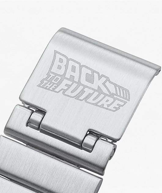 Casio x Back To The Future CA500WEBF-1A Vintage Silver Digital