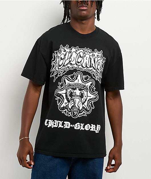Glo Gang Glo Burst Black T-Shirt | Zumiez