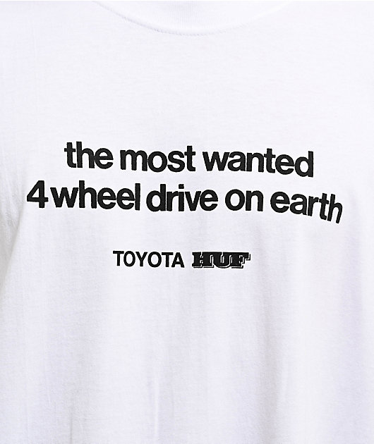 HUF x Toyota Legend Returns White T-Shirt | Zumiez