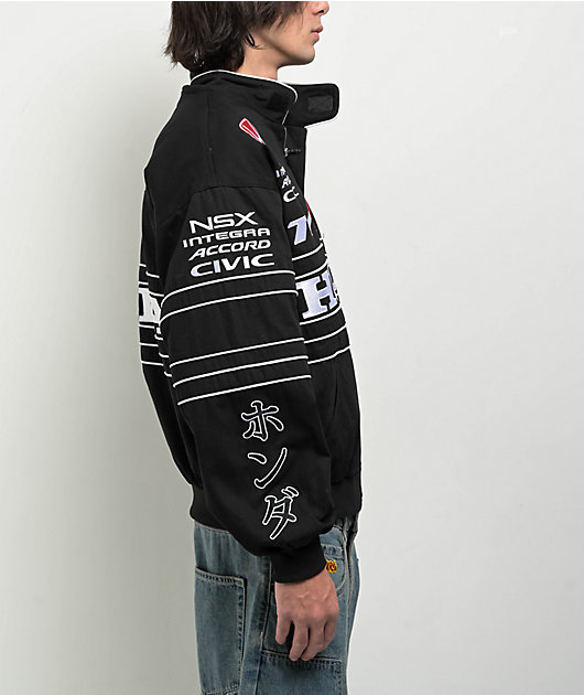 Honda Tribute Black Racing Jacket | Zumiez