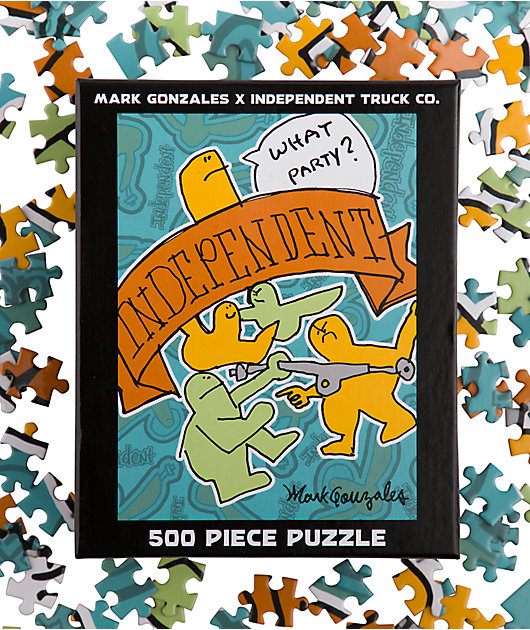 Independent x Mark Gonzales 500 Piece Puzzle | Zumiez