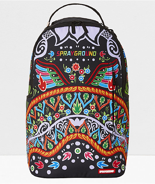 Sprayground Vivid SG DLXSR Black Backpack | Zumiez