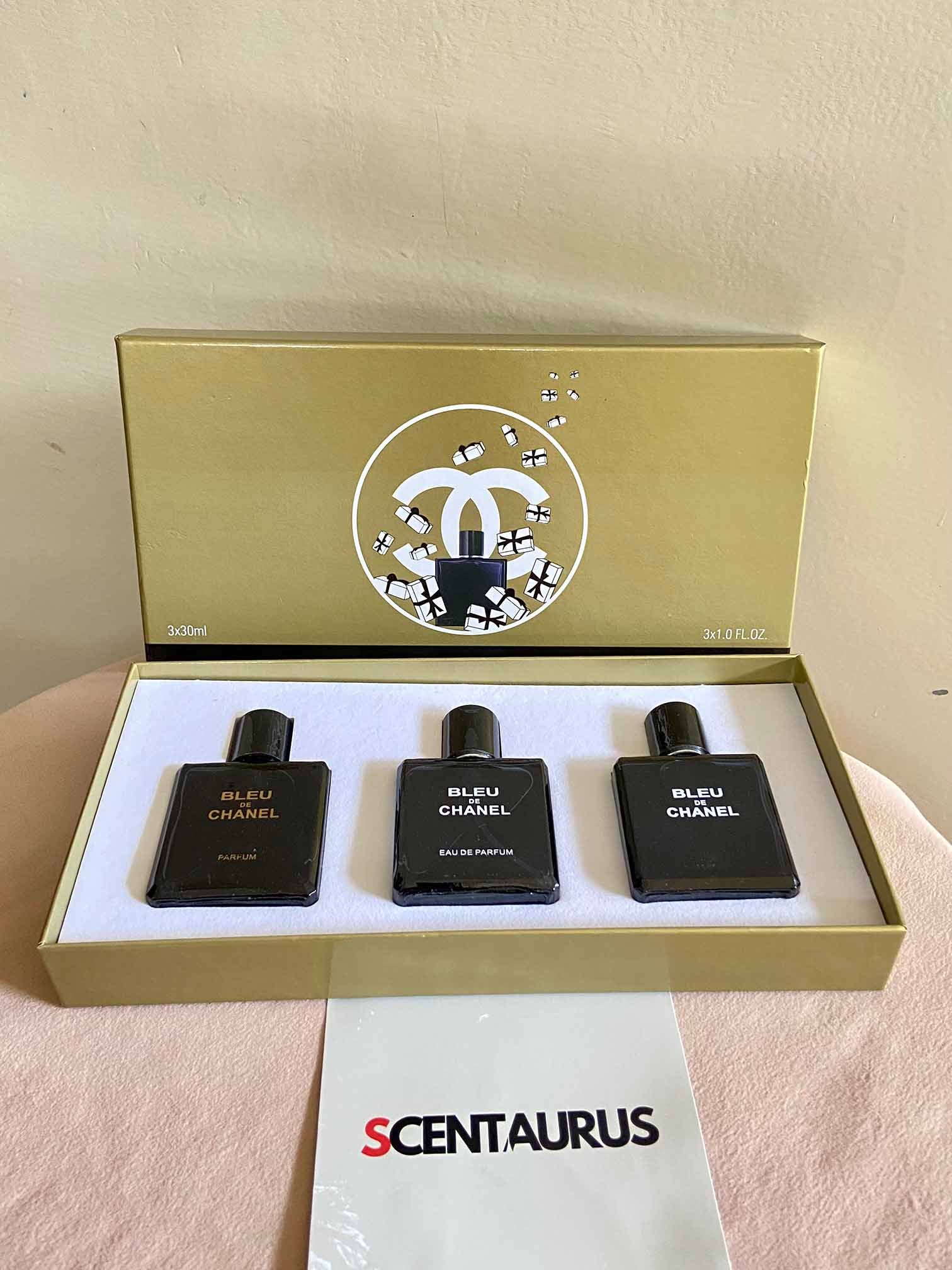 Bleu De Chanel 3 In 1 New Gift Set 3x30mL | Scentaurus