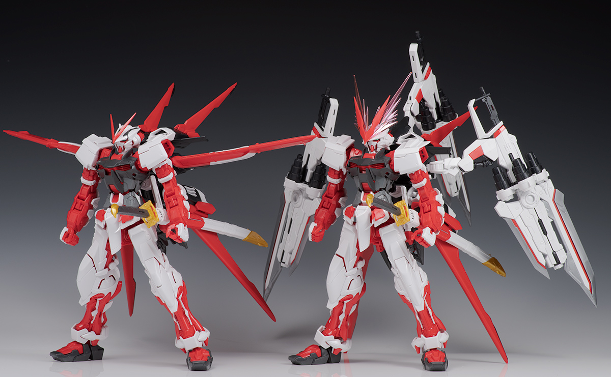MG ガンダムアストレイレッドフレーム フライトユニット レビュー