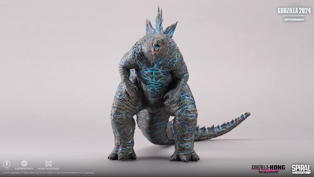 Spiral Studio Godzilla 2024 Pre-Evolved Supercharged version