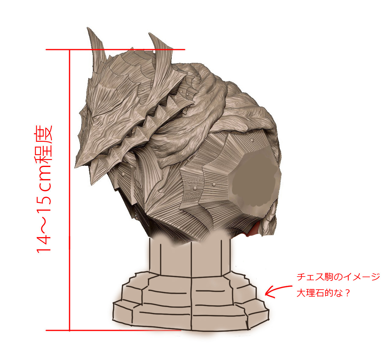 原型師INTERVIEW】『ベルセルク』42巻特装版に付属、ガッツ（狂戦士の