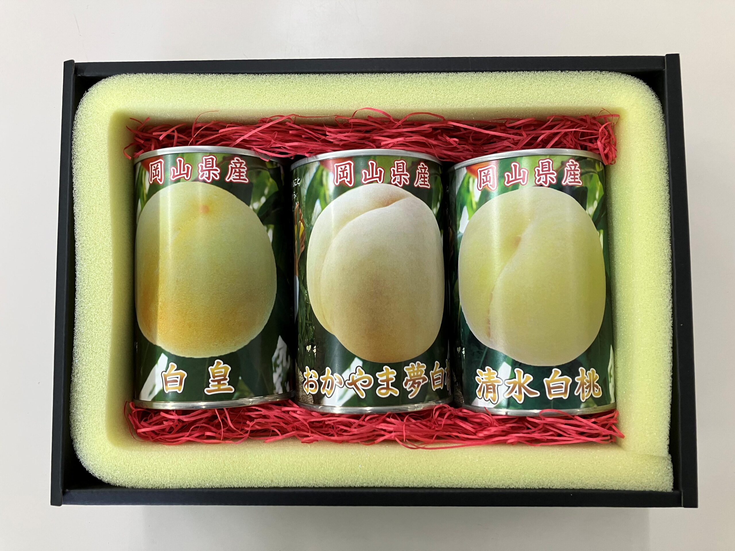 岡山県産桃シラップづけ（ヘビー）缶詰め3缶セット | 赤磐産 桃