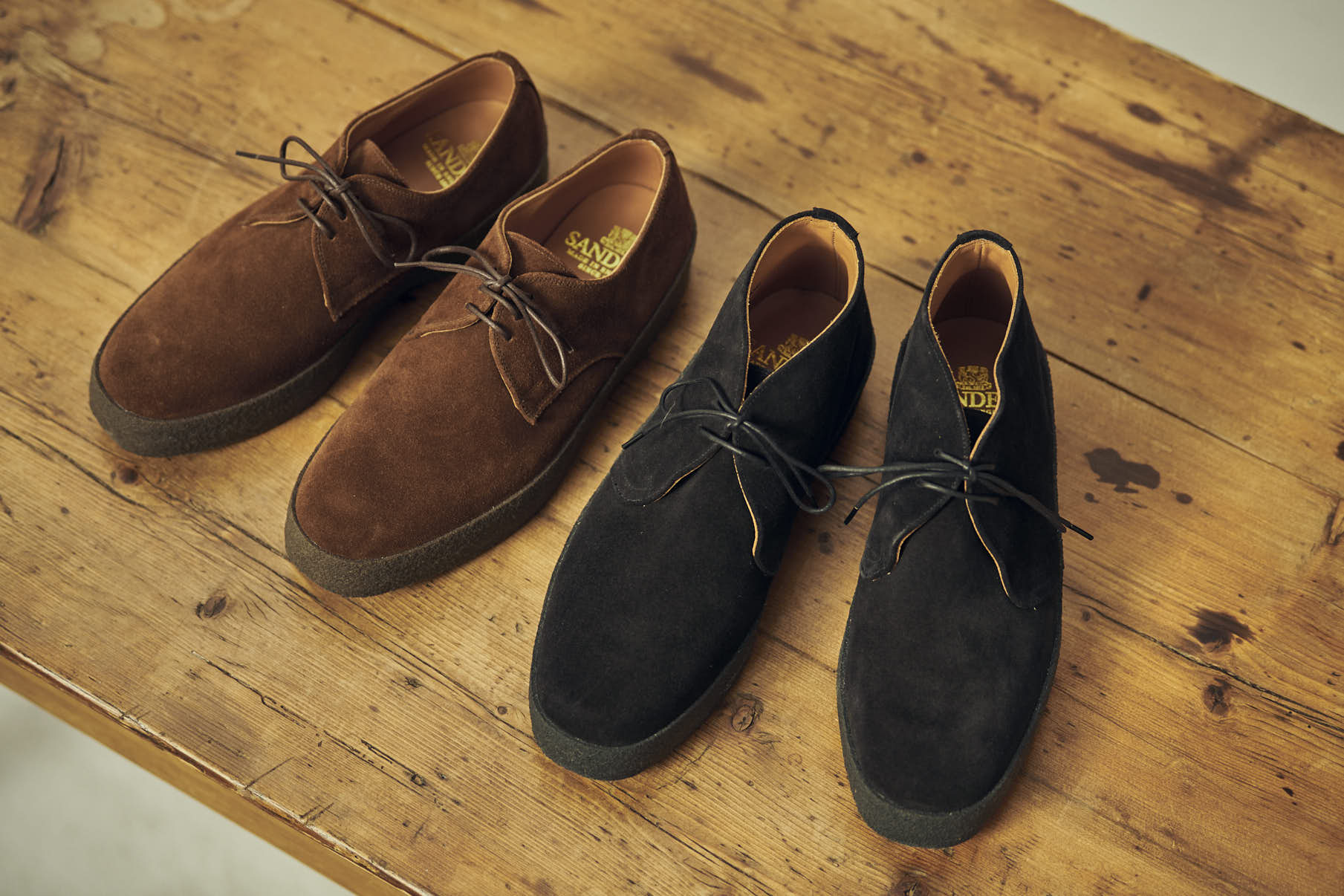 9877BS BRIT CHUKKA – SANDERS.JP OFFICIAL ONLINE STORE