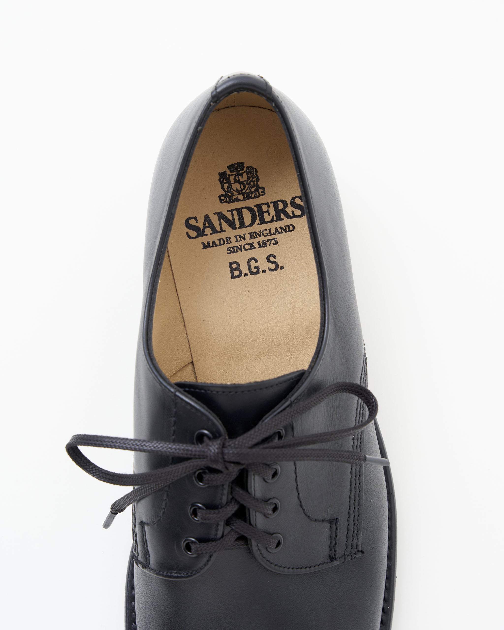 2545BOW B.G.S. DERBY SHOE – SANDERS.JP OFFICIAL ONLINE STORE