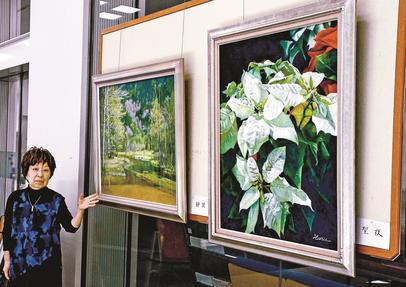 繊細な色使い注目 松江で絵画展 | 山陰中央新報デジタル