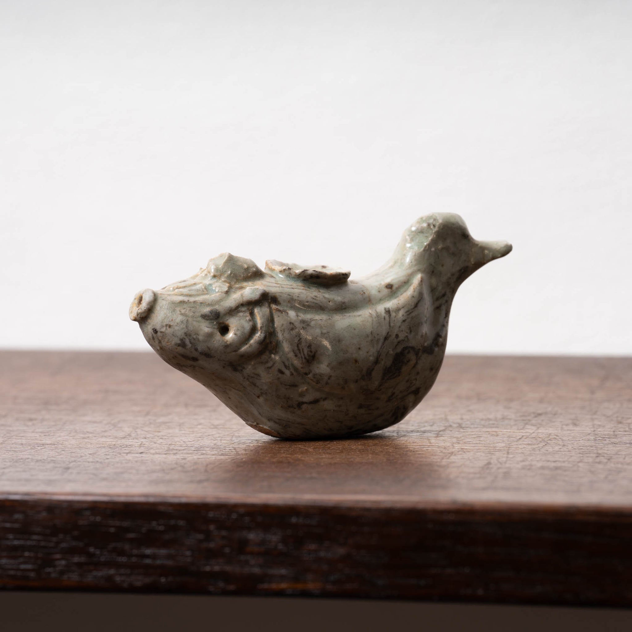 高麗 青磁絞胎魚形水滴 – 燦禾 SANKA